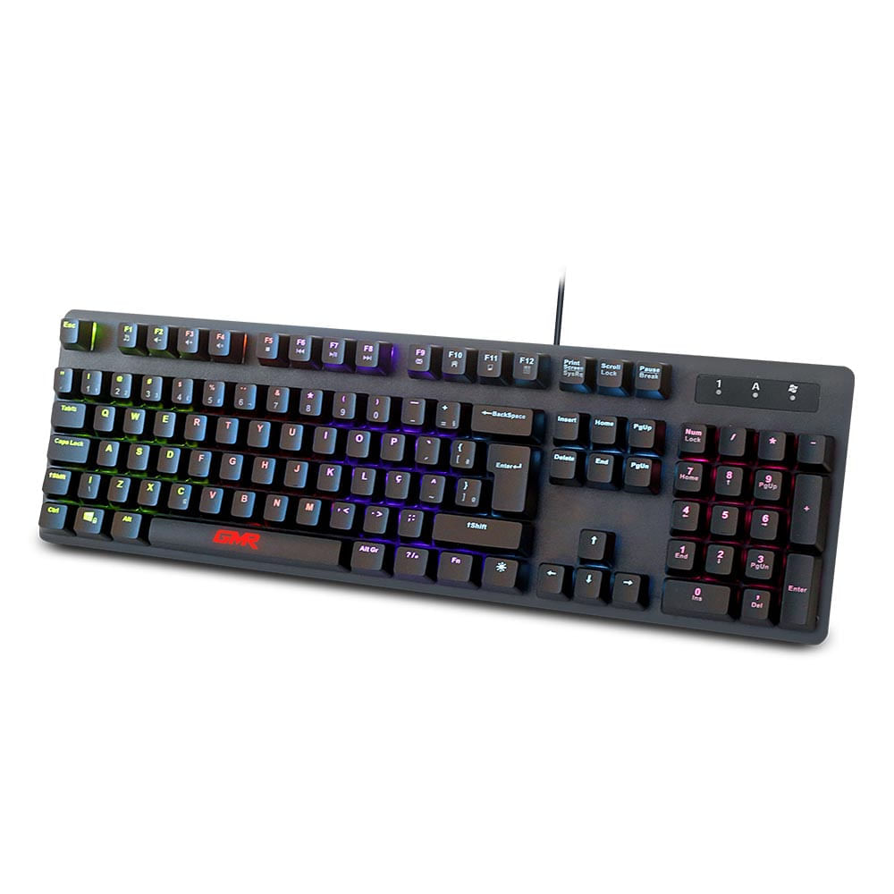 Teclado Gamer Mecânico LED Rainbow Multilaser - TC257 - Loja Obabox
