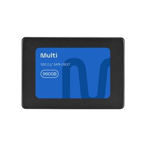 SSD Multilaser 2.5 POL. SATA 960GB Bolt Gravação até 400 MB/S - SS720