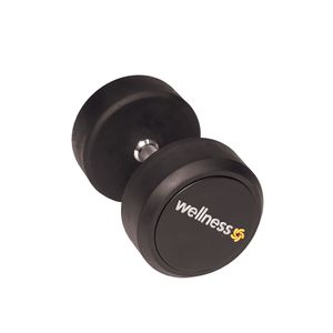 Dumbell Emborrachado Deluxe 40 Kg Wellness - WK127
