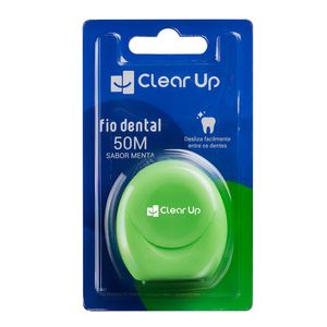Fio Dental 50 metros - Menta Clear Up - Multi Saúde - HC597