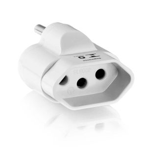 Adaptador Novo Padrão Brasileiro Branco Multi - WI218