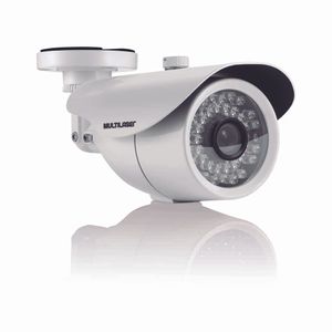 Câmera De Segurança Externa Digital Branca 36 Leds Lente 3,6Mm SE154