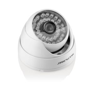 Câmera De Segurança Dome 960P Ahd 24 Leds Lente 2,8Mm Branca Multilaser SE146