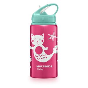 Garrafinha de Alumínio Refresh 12+M Rosa Multikids Baby - BB1097