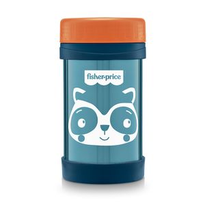 Pote Térmico Aço Inox Hot & Cold Blueberry Azul Fisher Price - BB1090