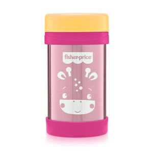 Pote Térmico Aço Inox Hot & Cold Strawberry Rosa Fisher Price - BB1091