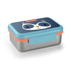 Bento Box Aço Inox Hot & Cold Fresh Azul Fisher Price - BB1092