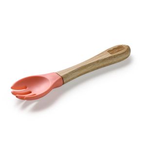 Garfo de Treinamento Bam n' Boo 6+M Rosa Fisher Price - BB1183