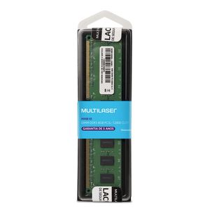 Memória Multilaser Ddr3 Udimm 8Gb 1600 Mhz - MM810
