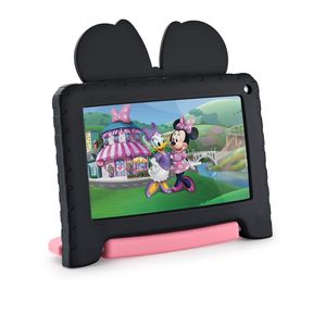 Tablet Infantil Minnie com Controle Parental 4GB RAM + 64GB + Tela 7 pol + Case + Wi-fi + Android 13 + Quad Core Multi - NB414