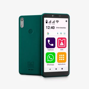 Smartphone Obasmart Conecta 32gb Verde + Kit Obabox - OB042
