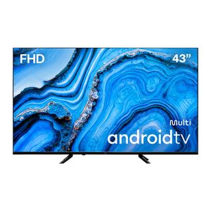 Smart TV Dled 43” FHD Multi Android 11 3HDMI 2USB - TL046M