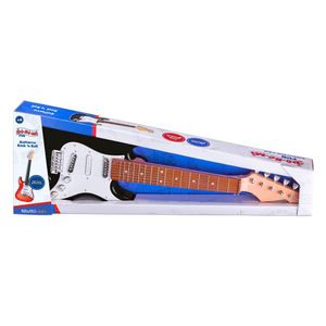 Guitarra Rock N Roll Preta Dó Ré Mi Fun Multikids - BR1532