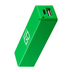 Carregador Portátil Smartogo Power Bank Cabo USB Micro USB Bateria 2200 mAh Verde - CB078V