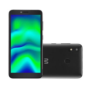 Smartphone Multi F Pro 2  64GB (32+32) Tela 5.5 Pol. Dual Chip 1GB RAM Câmera 8MP + Selfie 5MP Android 11 (Go edition) Quad Core 4G Preto - P9221