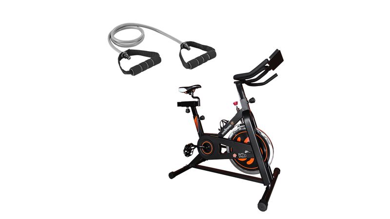 Bike Spinning Hb Painel Res Mecânica Roda 9kg Uso Residencial Wellness -  GY047