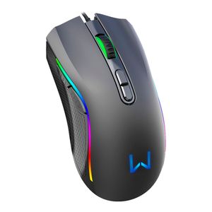 Kit Mouse 3600DPI 7 Botões RGB e Mousepad Armory Warrior - MO396
