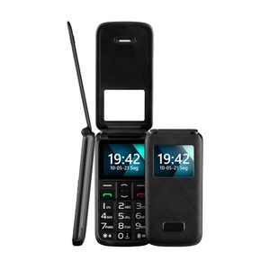 Celular Flip Vita Lite Dual Chip Rádio FM + MP3 + Bluetooth 2,1 Preto Multi - P9142
