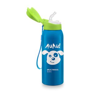 Copo Térmico com Canudo Keep it Cool Azul Multikids Baby - BB1105OUT [Reembalado]