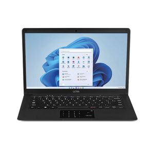 Notebook Ultra, com Windows 11 Home - Intel Celeron 4GB 120GB SSD 14,1 Pol. HD, Preto + Microsoft 365 Personal + 1TB na Nuvem - UB235OUT [Reembalado]