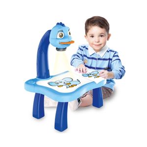 Mesa Projetora Para Desenhar Azul Play e Learn Multikids - BR1600OUT [Reembalado]