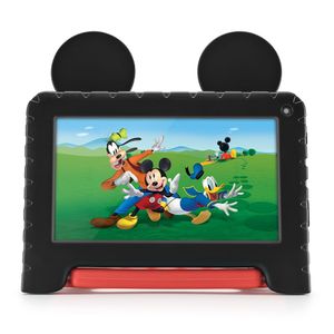 Tablet Mickey com Controle Parental 4GB RAM + 64GB +  7 pol + Case + Wi-fi + Android 13  + Quad Core Multi - NB413OUT [Reembalado]