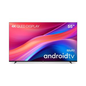 Smart TV Qled 55" 4K Multi Android 8 3HDMI 2USB - TL073M