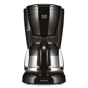 Cafeteira Elétrica 32 Xícaras Filtro Reutilizável e Colher Dosadora 127v Multi - GO037
