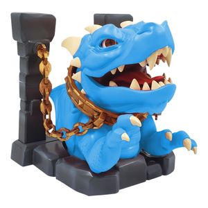 Brinquedo Fantoche de Plastico Dragão Shard com Som e Animação Azul Multikids - BR2266