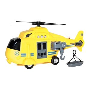 Helicóptero de Brinquedo De Resgate Com Luz e Som - Multikids - Br2232