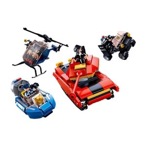 Blocos de montar Cidade Policial 460 Peças Multikids - BR1334